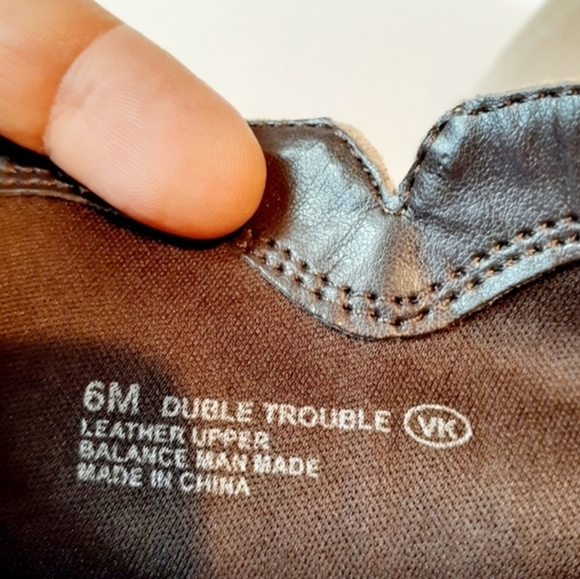 🍁Aerosoles Duble Trouble Leather Upper Ankle Booties size 6. - Picture 12 of 13